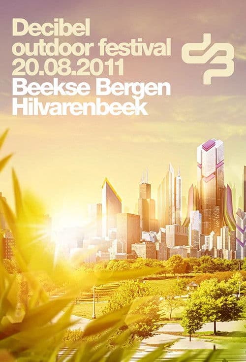 Poster for Decibel Outdoor Festival 2011