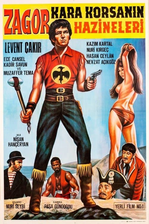 Poster for Zagor: The Black Pirate's Treasure