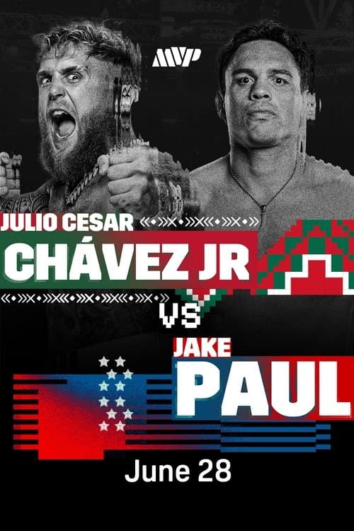 Poster for Jake Paul vs. Julio Cesar Chavez Jr