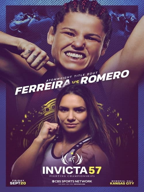 Poster for Invicta FC 57: Ferreira vs. Romero