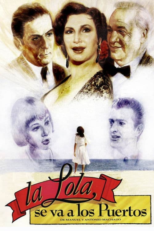 Poster for La Lola se va a los puertos