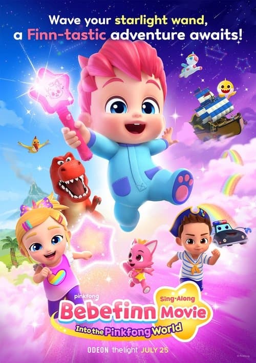 Poster for Bebefinn Sing-Along Movie: Into the Pinkfong World
